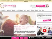 Tablet Screenshot of mamandumois.blogs.famili.fr